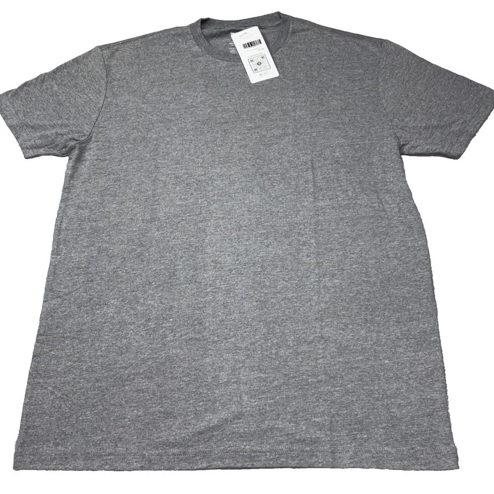 True Classic Heather Gray Crew Neck T-Shirt Lg NWT